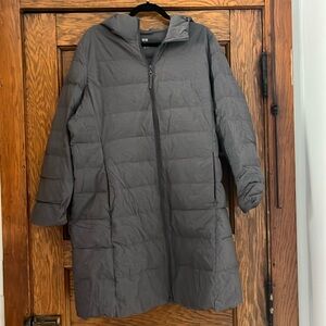 Uniqlo Hooded Puffer Coat